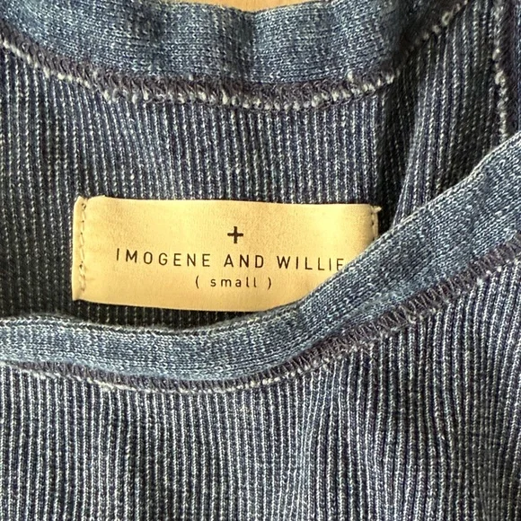 imogene + willie Blue Tank Top - Picture 2 of 2